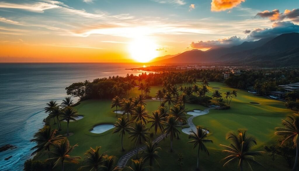 Bali Golf Courses Showcasing Golfing In Paradise.