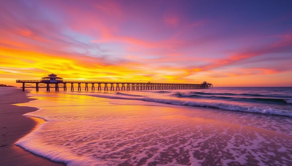 Naples Beach With Stunning Sunsets And Iconic Pier