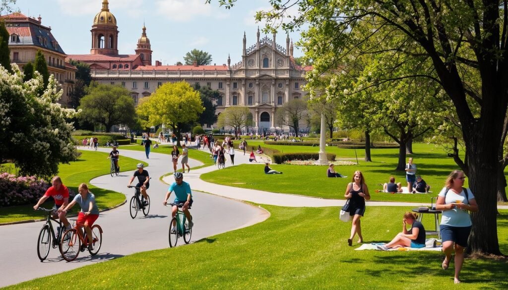 Outdoor Activities In Parks In Milan