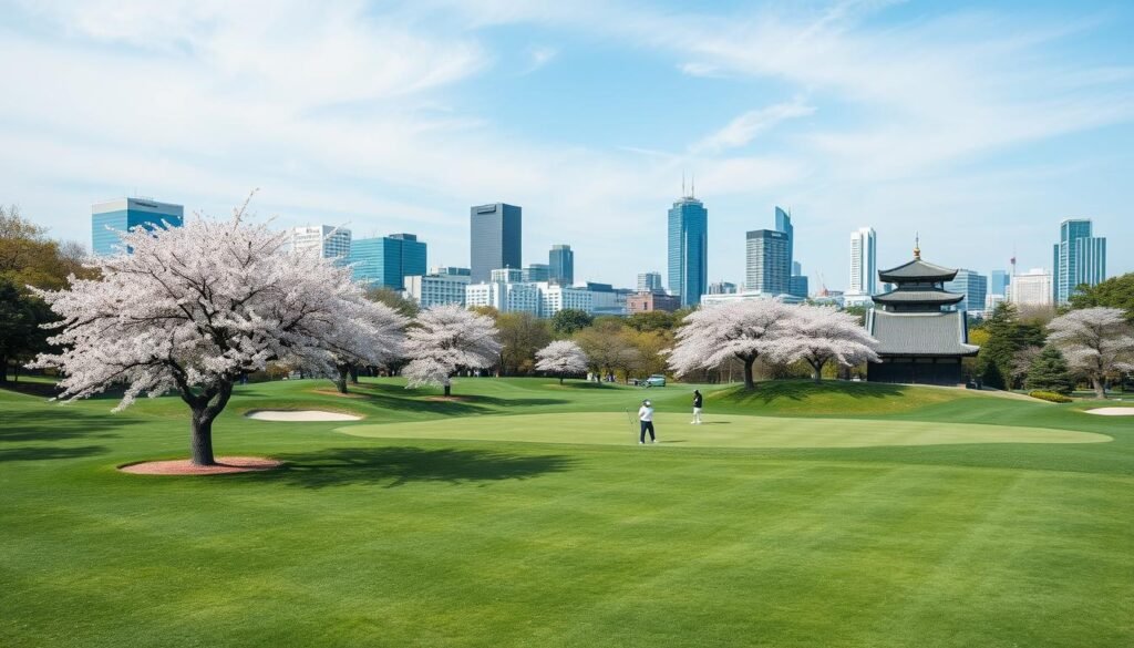 Golfing Tokyo