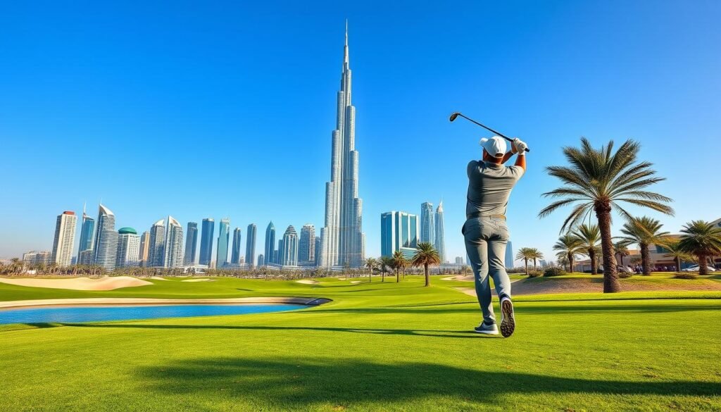 Golfing In Dubai