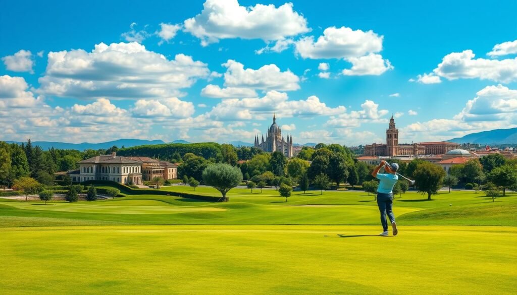 Golfing In Milan