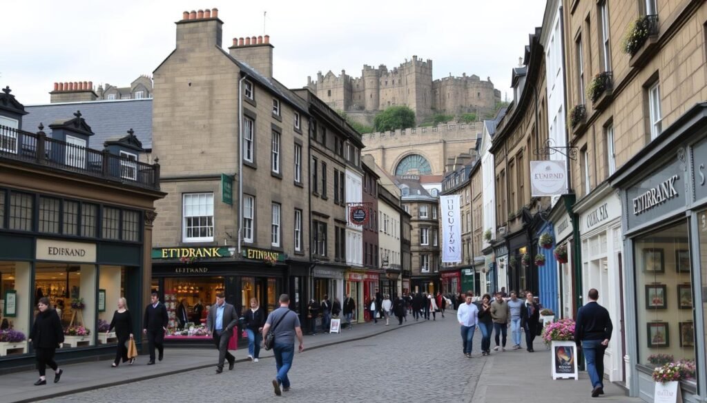 Shopping In Edinburgh