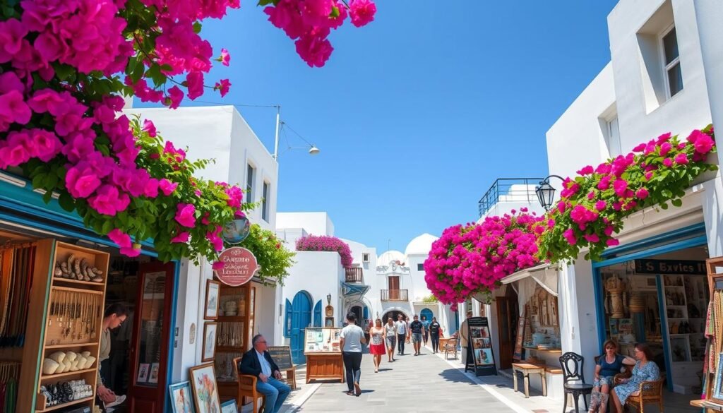 Shopping In Santorini