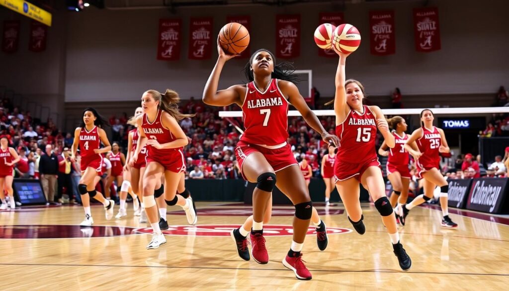 Alabama Women'S Sports Including Basketball And Volleyball