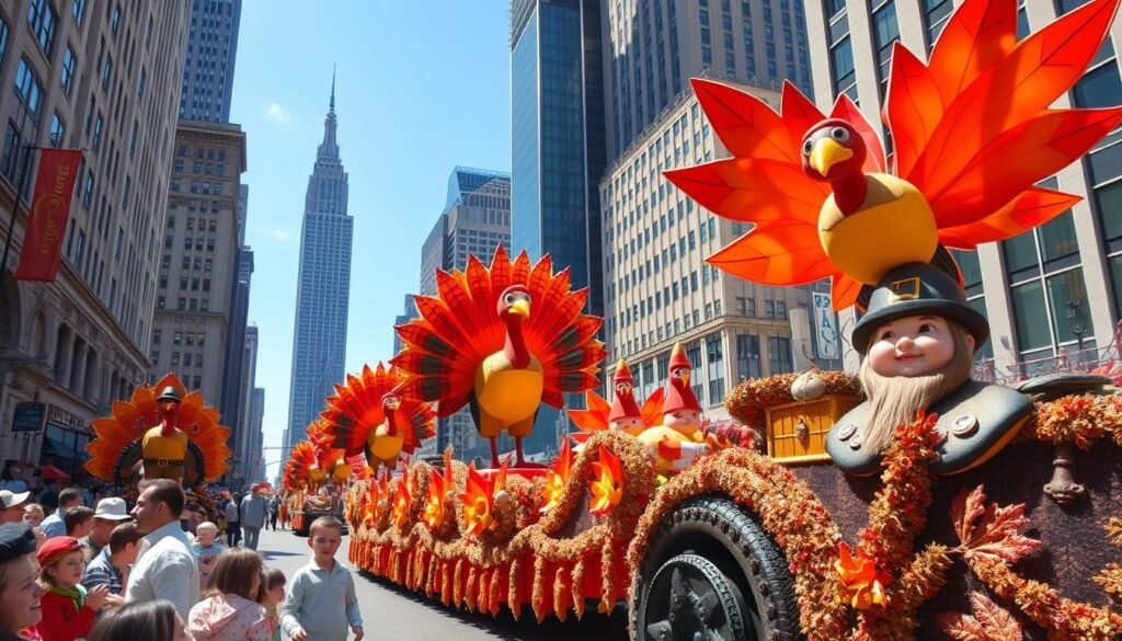 Thanksgiving Parade Floats