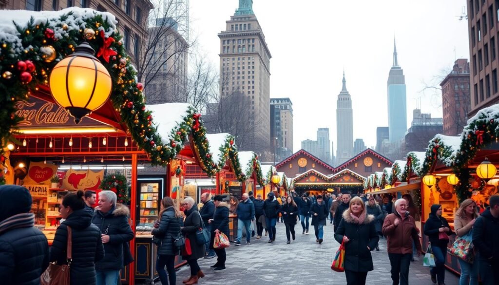 Christmas Shopping In New York City