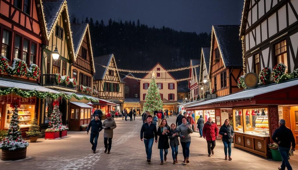 Holiday Shopping In Helen Georgia