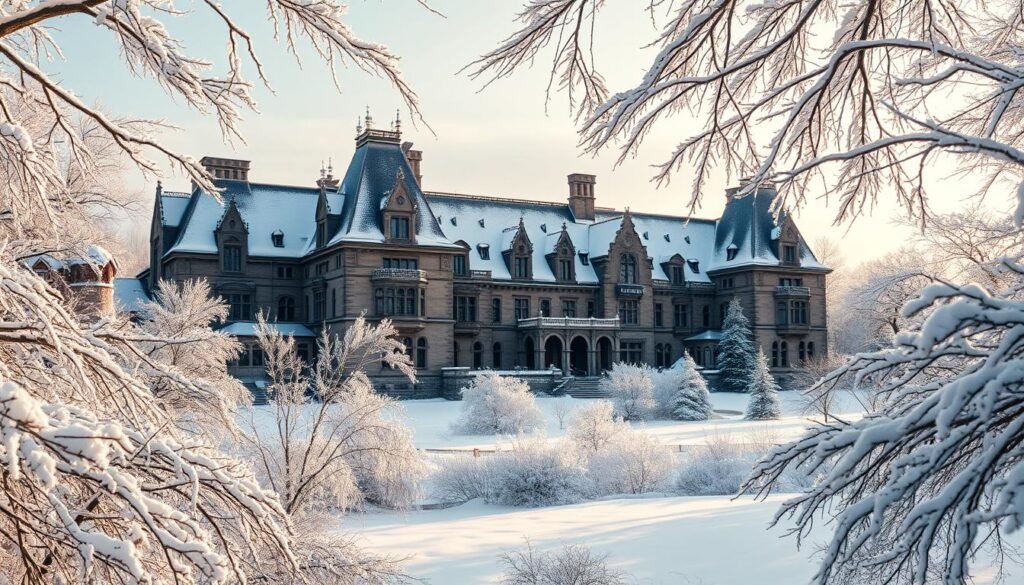 Biltmore Estate Winter Scene