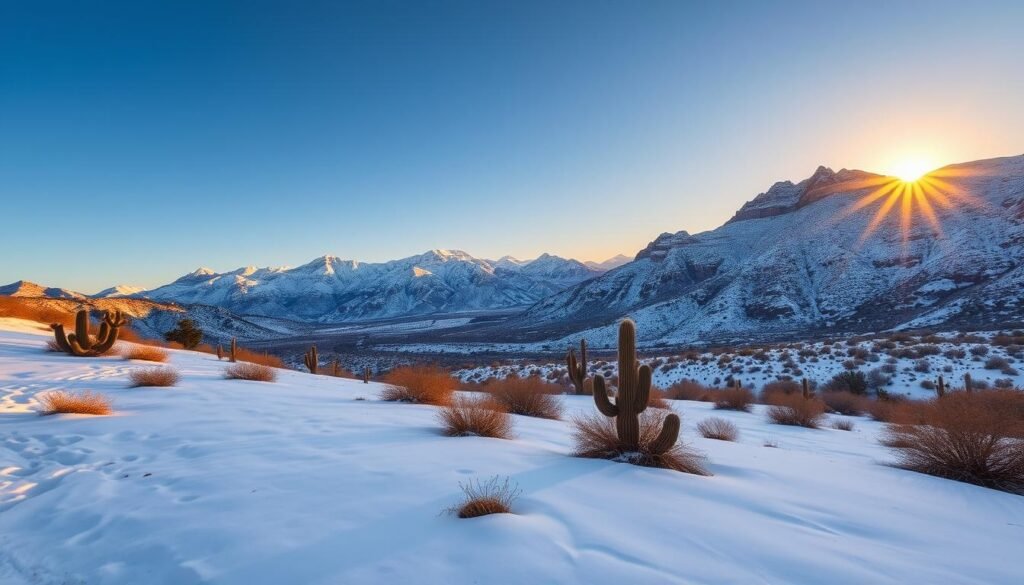 El Paso Winter Landscape