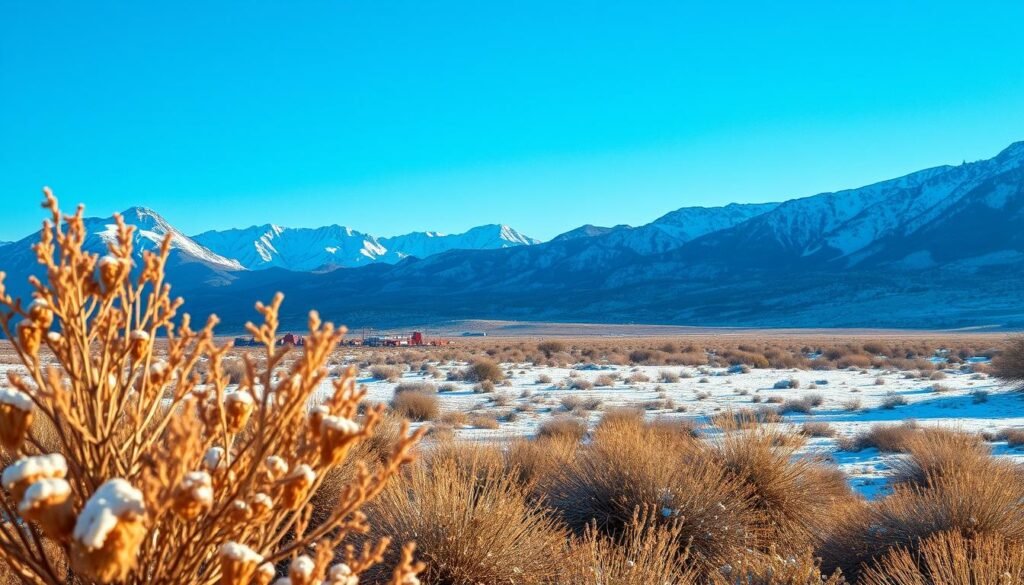 El Paso Winter Scene