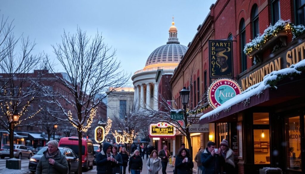 Nashville Winter Scene