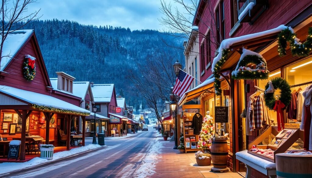 Winter Shopping In Bryson City