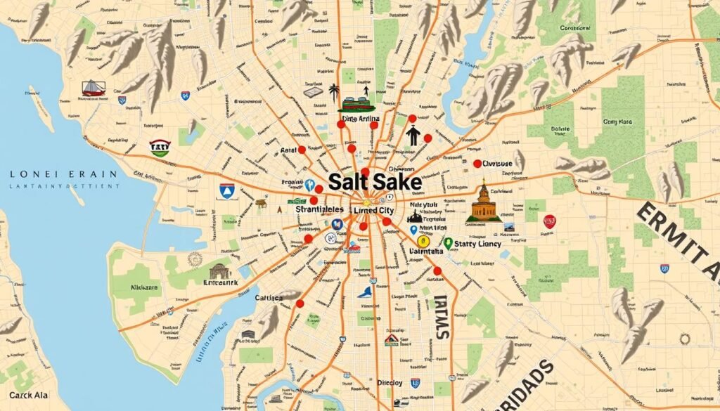 Salt Lake City Map